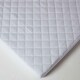 image 4 of Homescapes Quilted Waterproof Mattress Protector - Super King Size | White | Super King