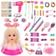 image 1 of Makeup Hairdressing Doll Styling Head Toy