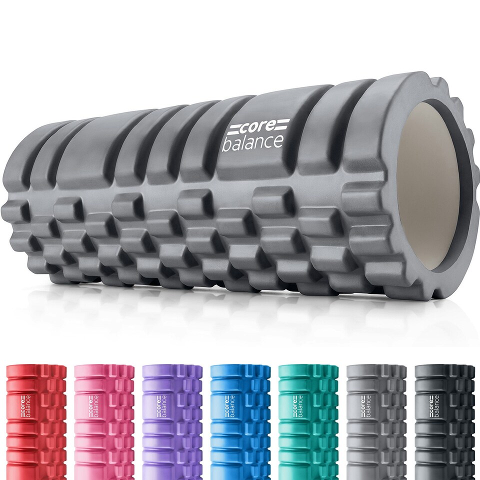 image 1 of Grid Foam Roller - Grey