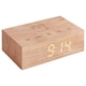 image 1 of Gingko Design Flip Cilck Clock Natural Cherry