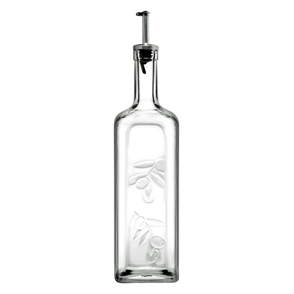 image 1 of 1L Pasabahce Condiment Bottle | Clear | 1