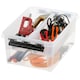image 4 of SmartStore Different size Storage Box for Home with Clip Lid | Clear