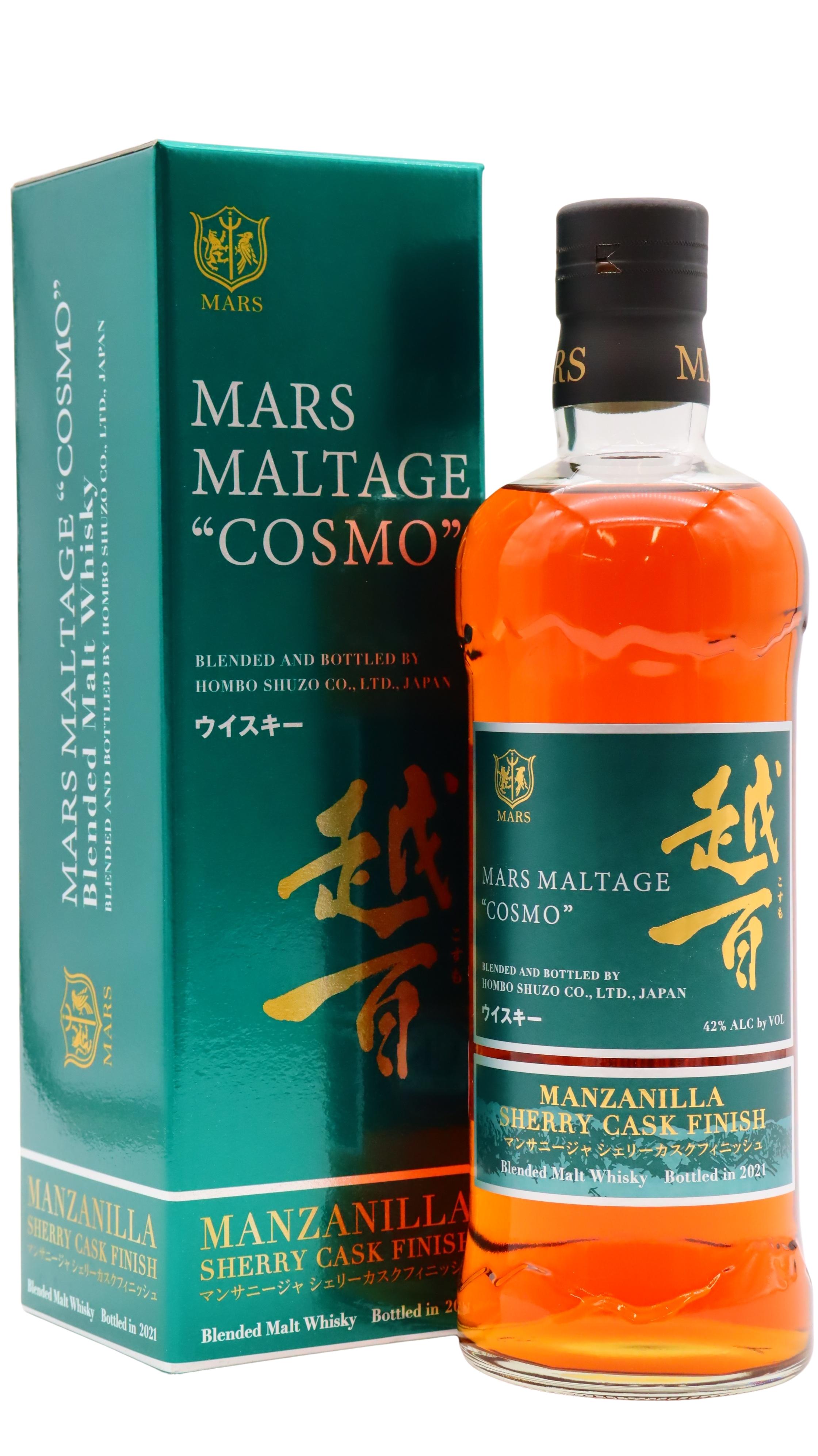 Mars - Maltage Cosmo - Manzanilla Sherry Cask Blended Japanese