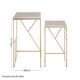 image 5 of Stunning Design Set Of 2 Square Side Tables, Elegant Side Tables For Livingroom, Functional Bedside Table