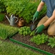 image 6 of Harbour Housewares Flexible Plastic Lawn & Path Edging - 50m x 4cm - Green