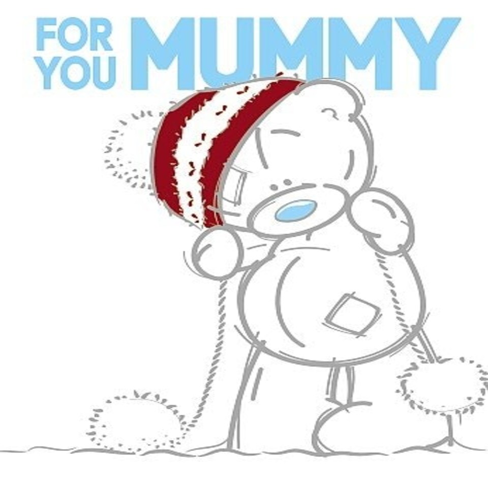 image 1 of Mummy Sketchbook Me to You Bear Christmas Card