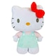 image 1 of Hello Kitty Soft Toy Large Plush Light Blue Cute Plush Huggable Cuddly 50cm Blue