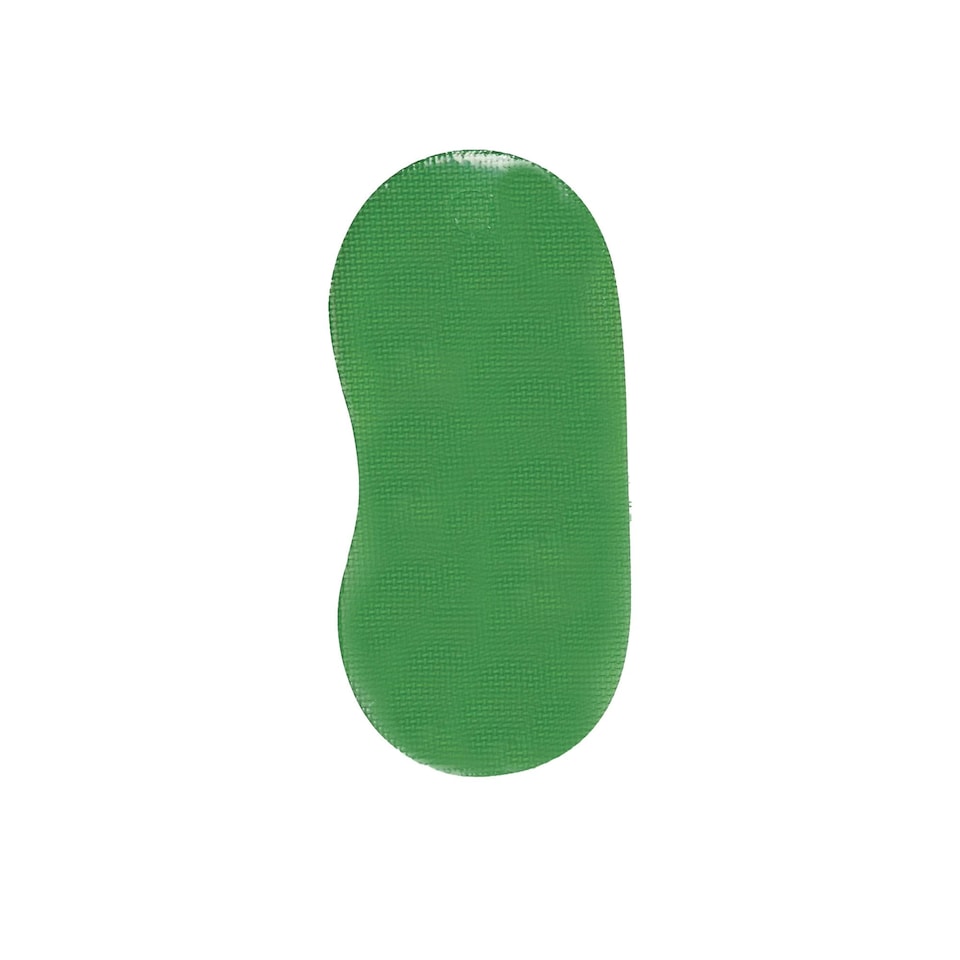 Ambassador Kidney Shaped Kneeling Mat - Green - 380 x 180 x 20cm