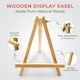 image 8 of 5 Pack 23cm Wooden Display Easel - Poster Canvas Art, Retail Product Wood Stand By JANRAX