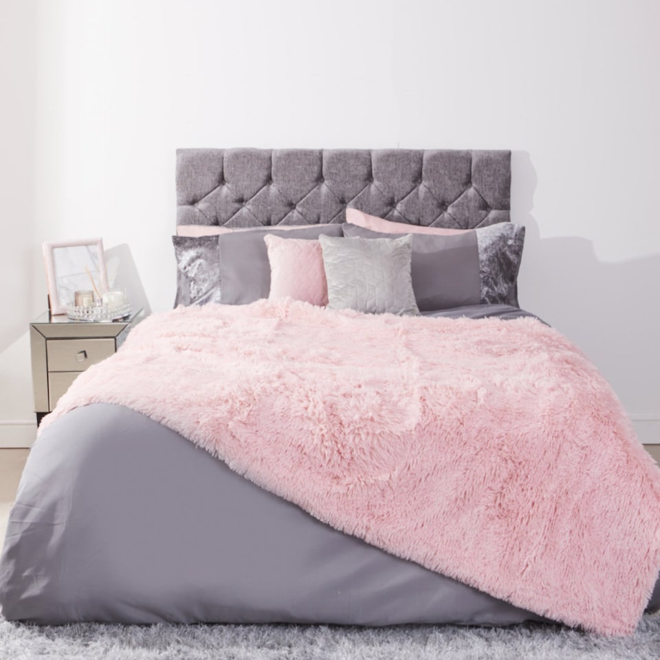 image 1 of OHS Ultra Soft Fluffy Fleece Throw Luxury Bed Blanket
