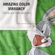 image 3 of Looney Tunes Character Collage Bugs Bunny Blanket - Multicoloured - One Size
