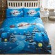 image 1 of Bedlam Santa Glow In The Dark Duvet Cover Set Multi