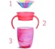image 4 of Munchkin Miracle 360 Sippy Cup Baby Trainer Spill Free Handles 7oz Twin Pack