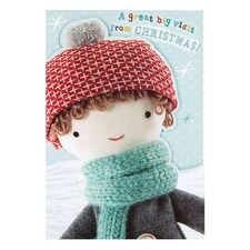 Kids Christmas Card 'Festive Time'