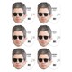 image 2 of Noel Gallagher Cardboard Face Masks - Pack of 6