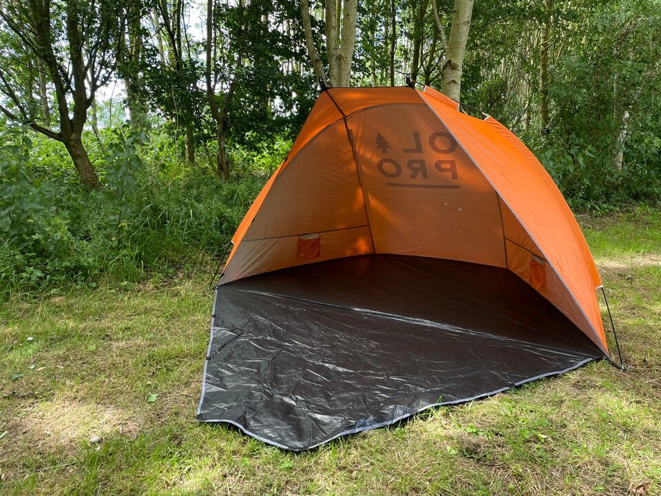 image 1 of Beach Tent | Orange