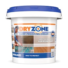 Dryzone Damp Proofing Cream (DPC) - 5L - High-Strength Injection Cream for Rising Damp Treatment. BBA & WTA Approved