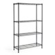 image 6 of VonHaus 4 Tier Wire Shelving Unit for Home Storage