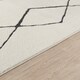 image 3 of LIVABLISS Freud-Modern High Pile Rug 200 x 275 cm | Ivory Black