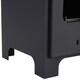 image 8 of HOMCOM Free Standing Bio Ethanol Fireplace Heater with 0.9L Tank for Home Black