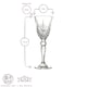 image 3 of RCR Crystal Melodia Liqueur Glasses - 50ml - Pack of 6