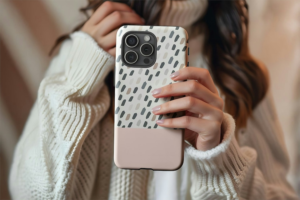 image 1 of Pink Mocca Phone Case | Pink | Galaxy S22
Slim | Galaxy S22
Slim
