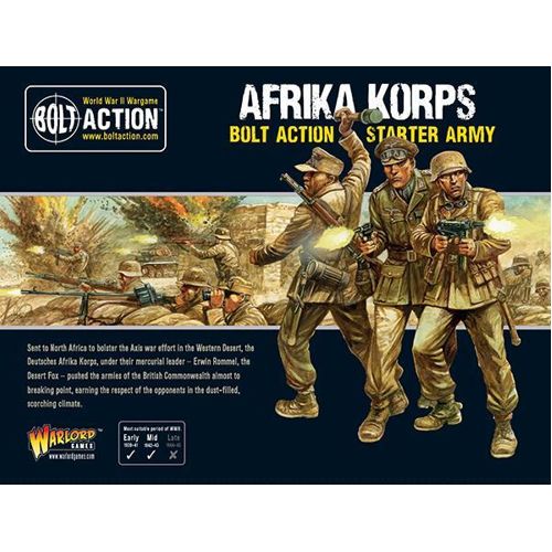 Afrika Korps Starter Army - Brand New