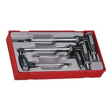 Teng Tttx7 Tx/tpx Torx T-handle Screwdriver Set, 7 Piece - Multi Colour - One Size
