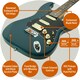 image 4 of 3rd Avenue Electric Guitar in Delta Blue Stateside Series Blue
