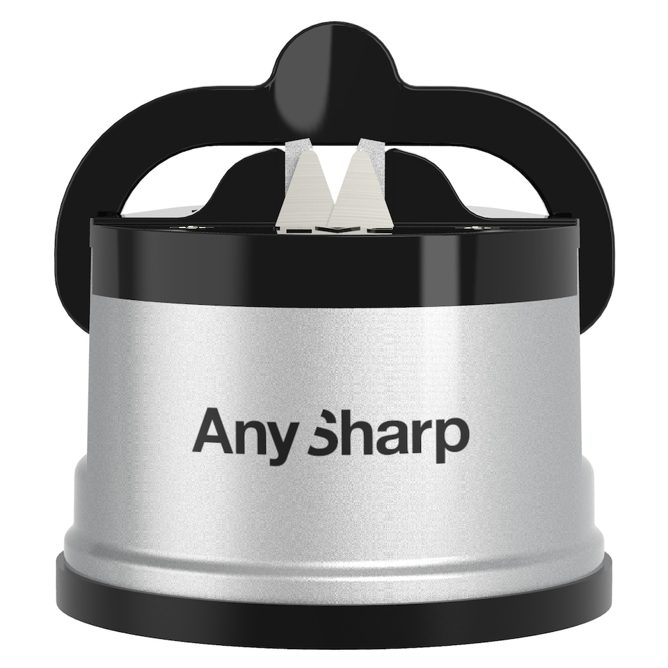 image 1 of AnySharp Safer Hands-Free Knife Sharpener