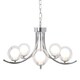 image 8 of Jimena 5 Light Polished Chrome Pendant Ceiling Light