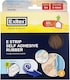 image 1 of Exitex Self Adhesive E Strip Seal 5m Draught Proofing Rubber, Seals Gaps 2mm to 4mm | Brown