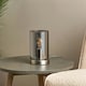 image 7 of Kingsholm Satin Nickel & Glass Touch Table Lamp Silver