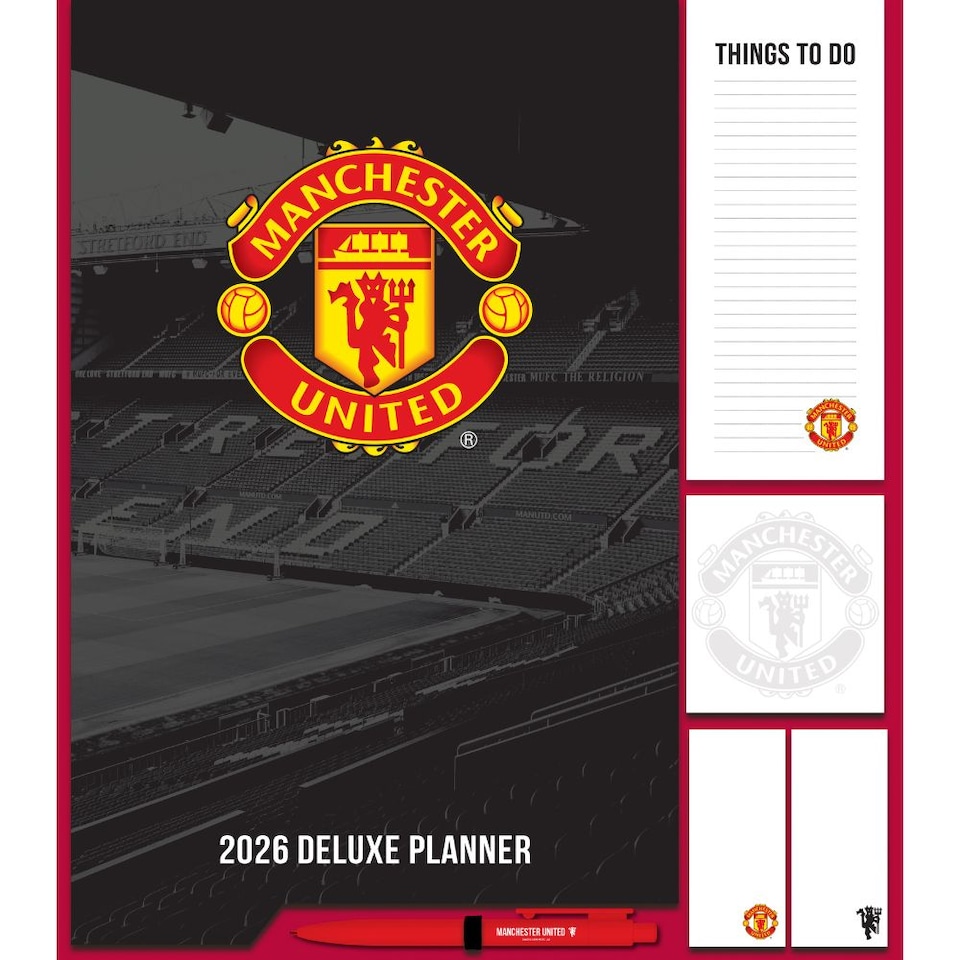 MANCHESTER UNITED FC 2026 DELUXE PLANNER