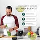 image 3 of DMD Nutri Bullet Smoothie Blender Starter Kit with 800ml Jug Beaker | Black