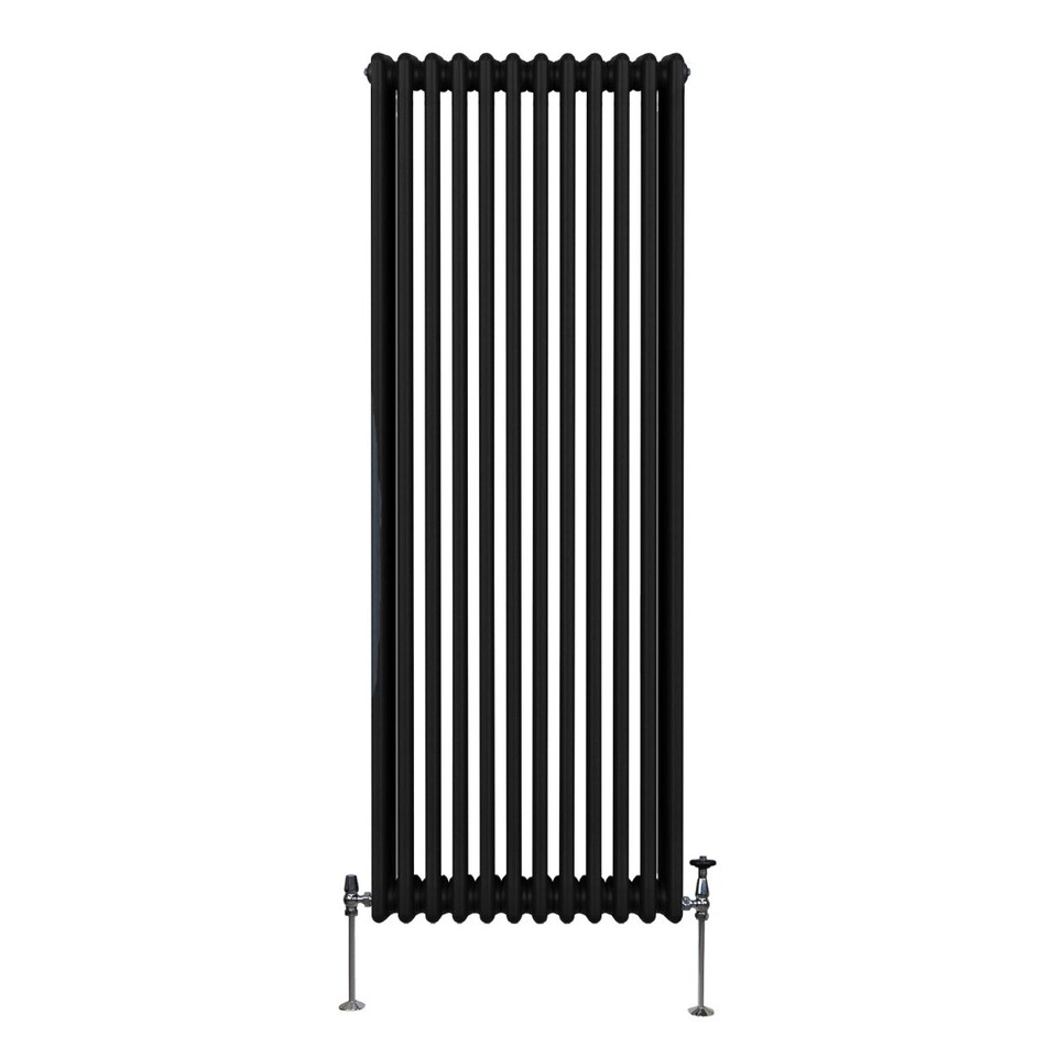 image 1 of Traditional 3 Column Radiator 1800 x 562mm Black