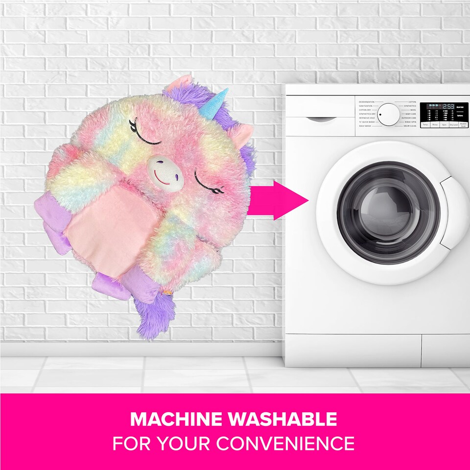 image 1 of Happy Nappers Rainbow Unicorn (Medium)