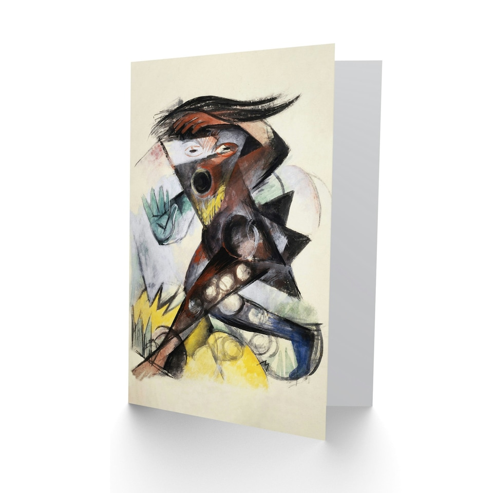 image 1 of Franz Marc Art Card Caliban Figurine for The Tempest