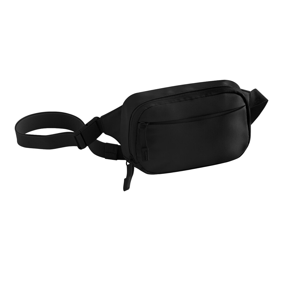 image 1 of Quadra Studio Polyester Waist Bag | Black | Black | One Size | 1
