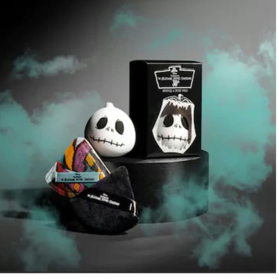image 1 of Spectrum Disney Nightmare Before Christmas - Jack & Sally Sponge and Puff Trio