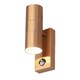 image 1 of CGC MIA Copper Dual Outdoor Wall Light With Motion Sensor Copper
