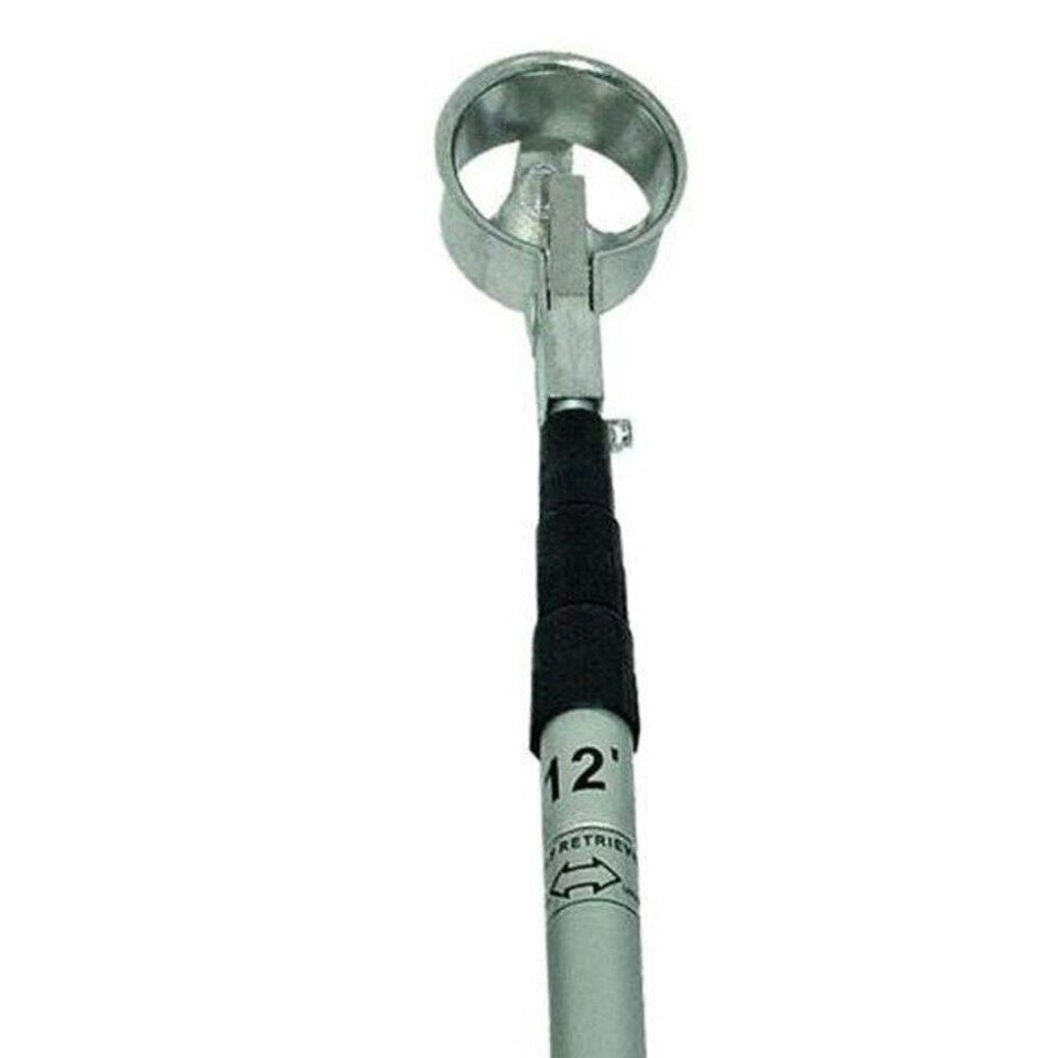 image 1 of Longridge Golf Ball Retriever - Silver/Black - One Size
