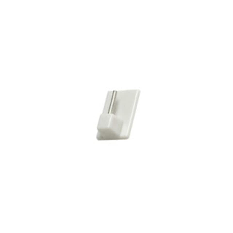 Self Adhesive Stick On Hooks Pack Of 20 White | White