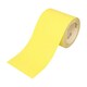 image 1 of Timco - Sandpaper Roll - 120 Grit - Yellow (Size 115mm x 10m - 1 Each)