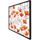 image 1 of Flowers in autumn colours (Picture Frame) Brown | S