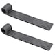 image 1 of 2 x Straight Strap Tailgate Hinge Eyelet 12.5mm Pin Weld On Trailer Truck 150mm