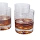 image 10 of Mikasa Wine Glass Set Clear Ribbed Crystal 350ml Set of 4