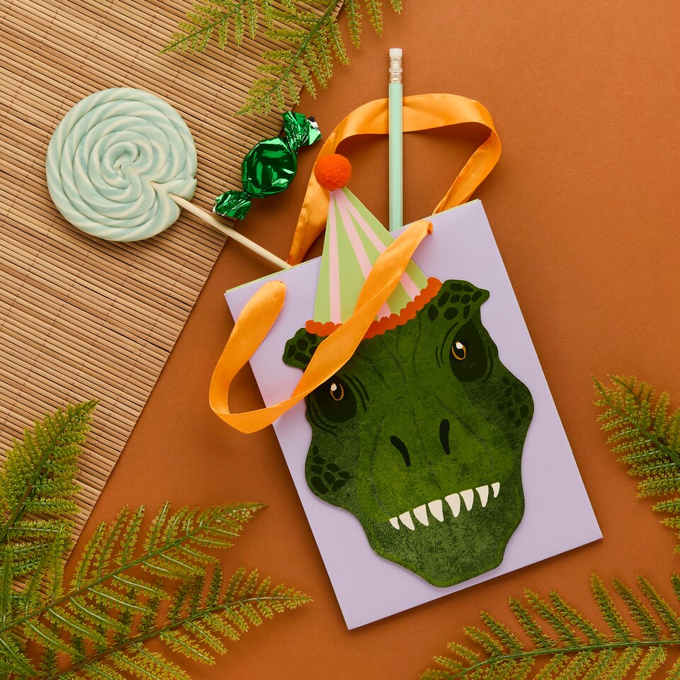 image 1 of Dinosaur Party Bags - Pack of 5