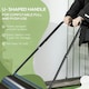 image 5 of DURHAND Garden Lawn Roller 38L Steel Push Grass Mower Water Sand Filled