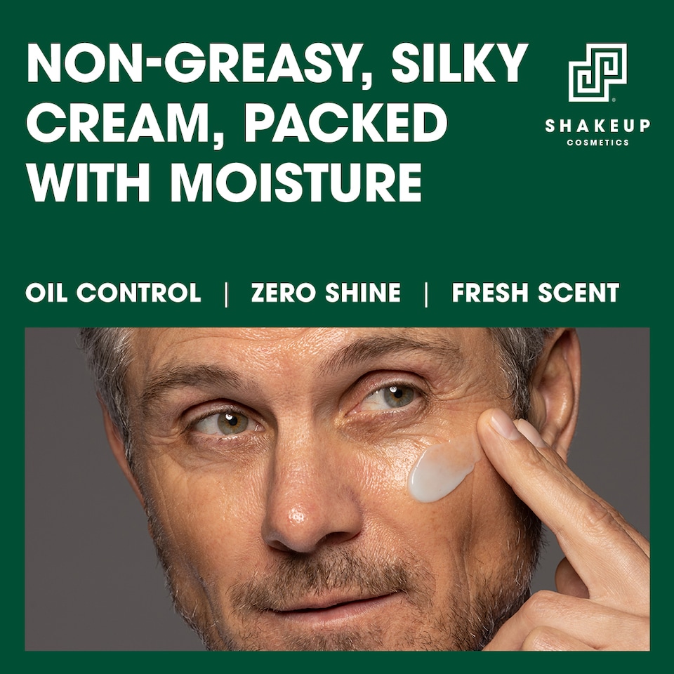 image 1 of Shakeup Cosmetics FACE 4WARD Matte-Effect Gel Moisturiser For Men - 50ml